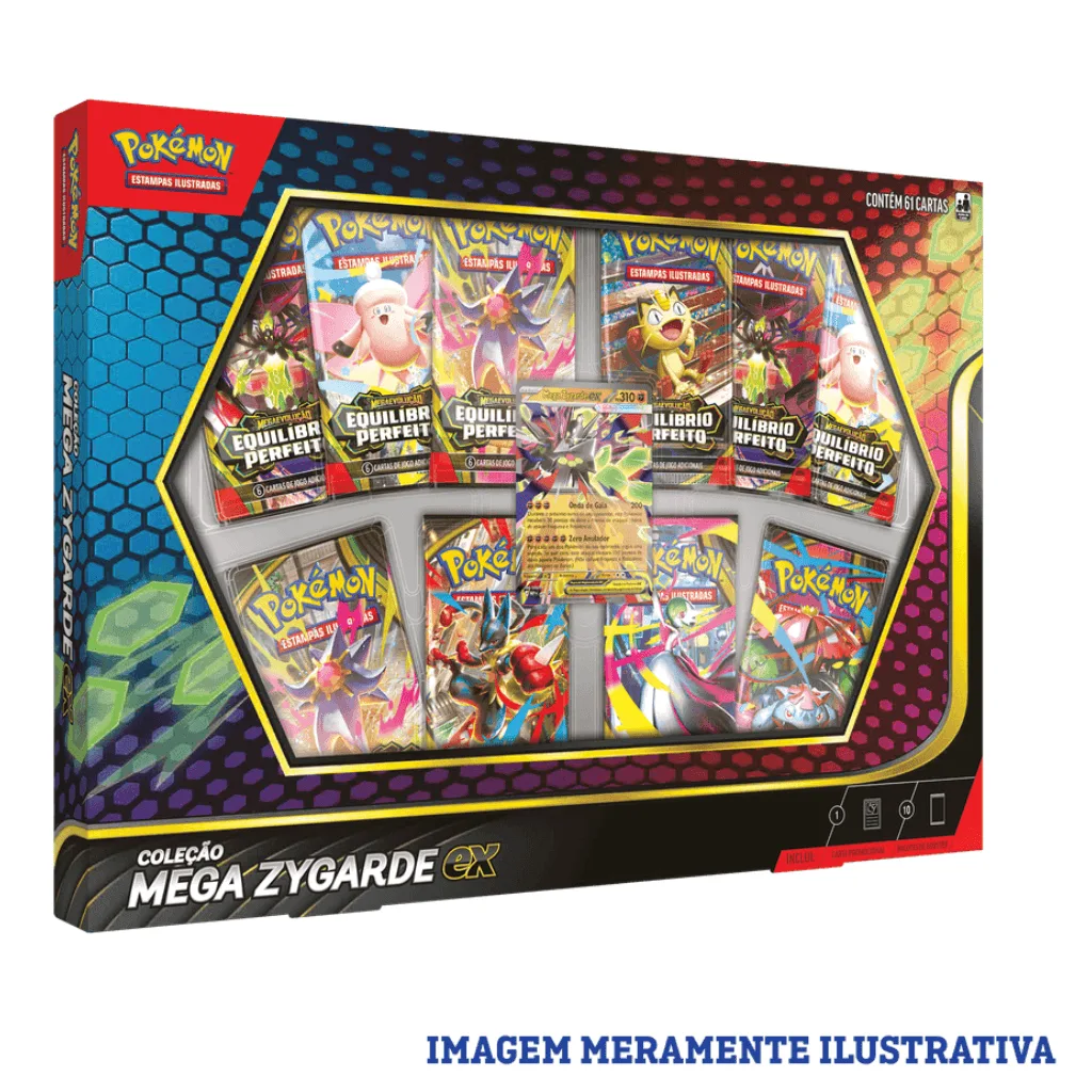 Mega Zygarde Ex - Box Pokémon - Imagem 2