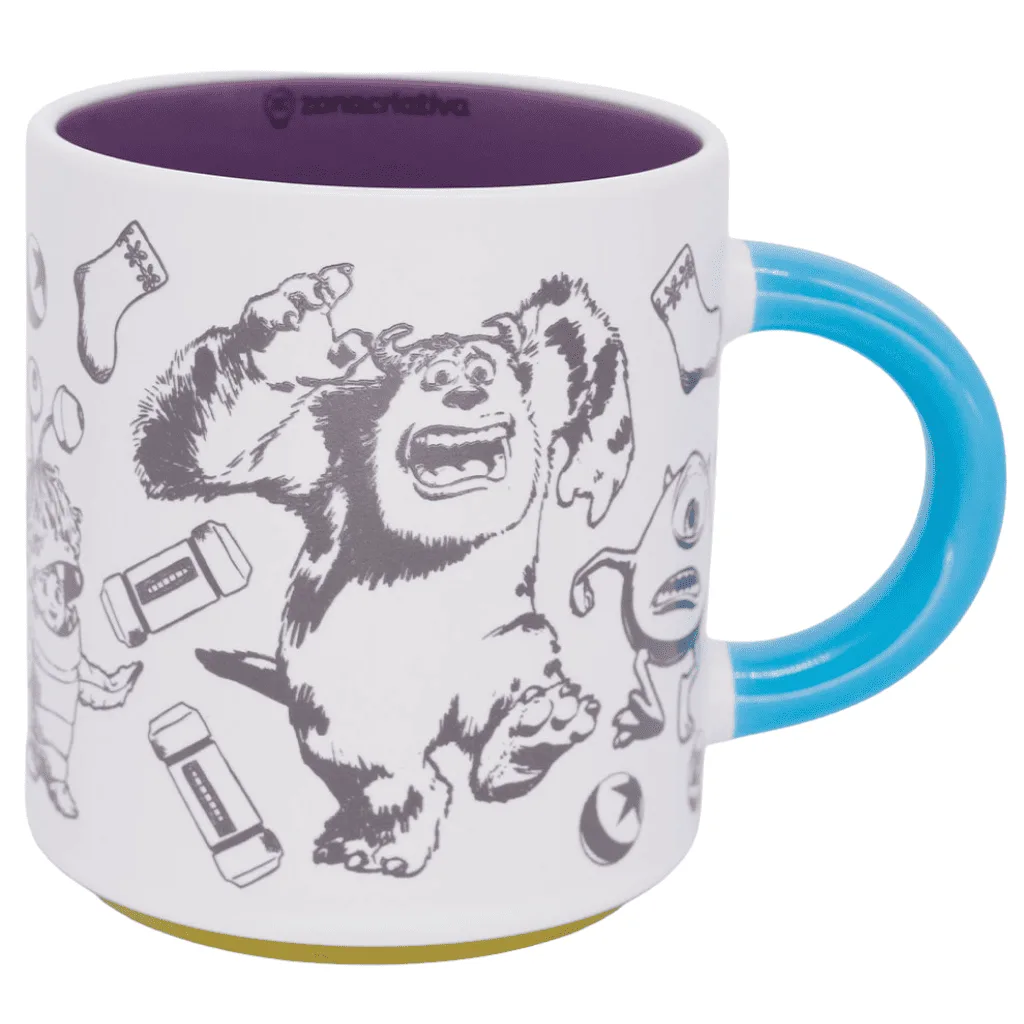 Caneca Grafite Sulley - Monstros S/A - Imagem 3