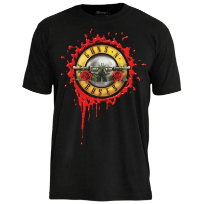 camiseta guns n roses gnr bloody bullet 01